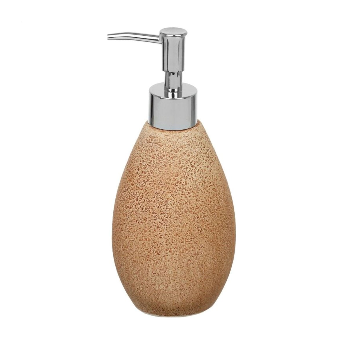 Дозатор для рідкого мила Volver Rock Beige 20*9 см, 350 мл (37030BG)